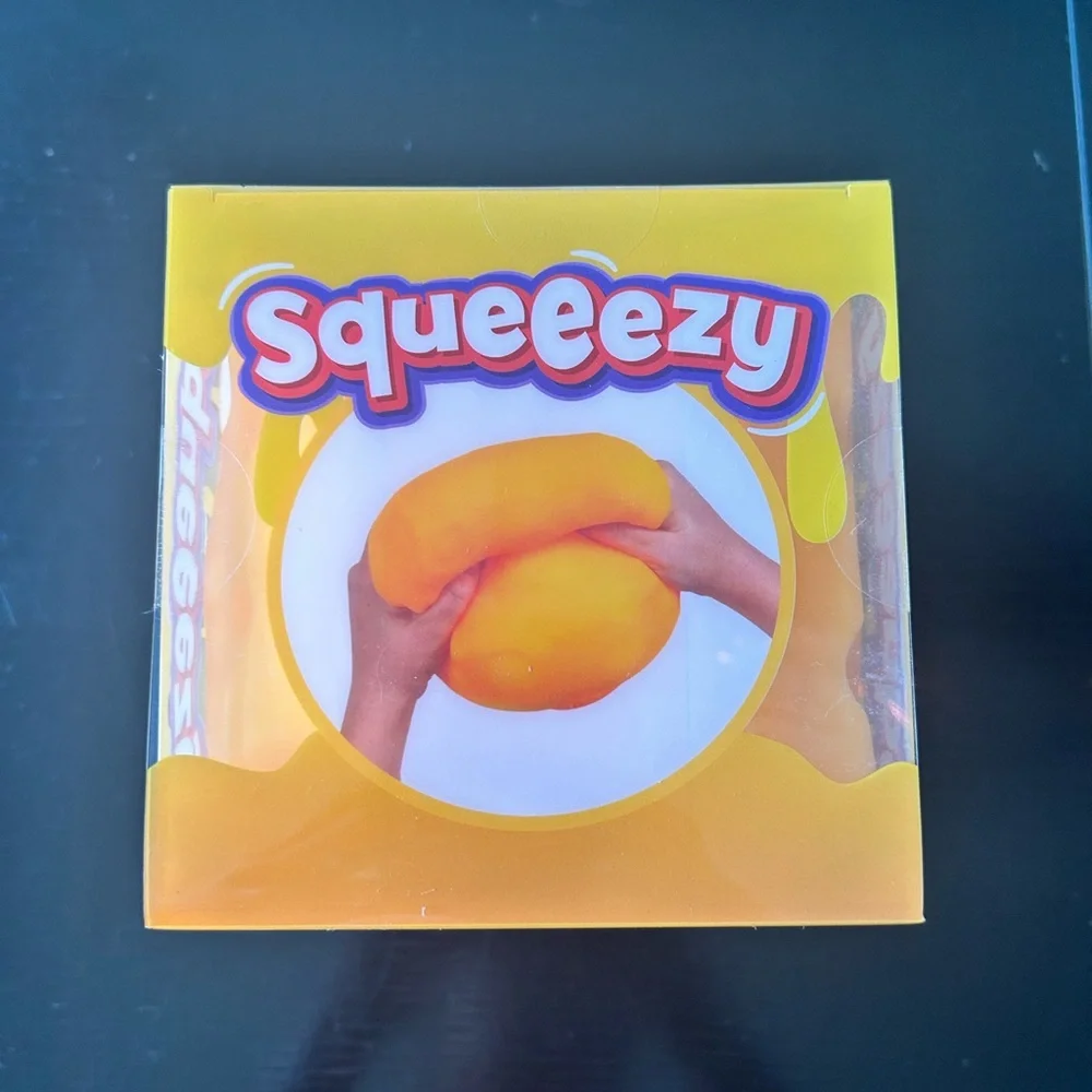 Yellow Kids Stress Toy - Squeezy - Picture 1 of 4